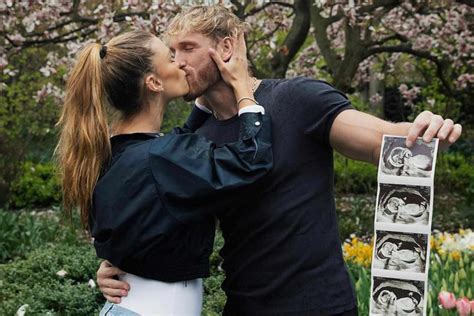 logan paul wife nude|Logan Paul, Fiancée Nina Agdal Welcome First Baby, a Girl: Photos